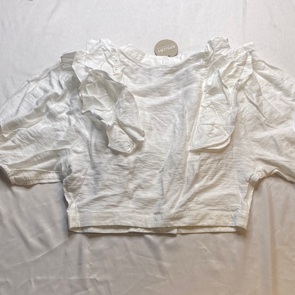 APRICOT Ivory Ruffle Top - Picture 8 of 14